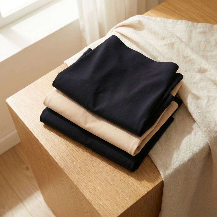Pack de 3: tres shorts moldeadores doblados