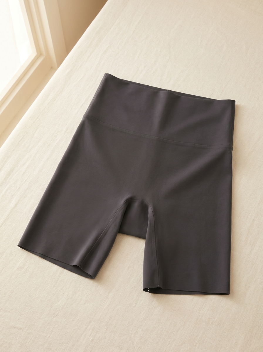 Short moldeador en grafito, extendido en plano