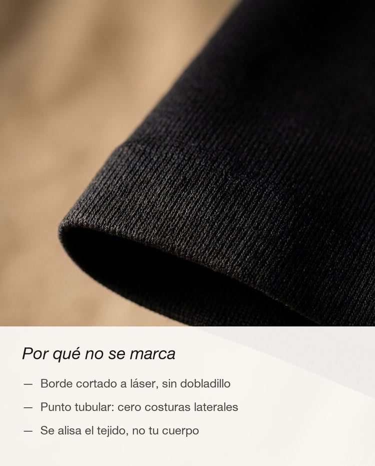 Por qué no se marca: borde cortado a láser, punto tubular sin costuras laterales